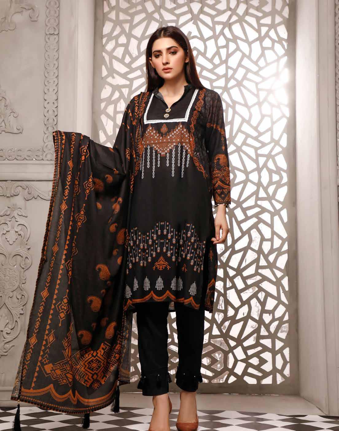 ZAVIYA BLACK &amp; WHITE PRINTS - 08