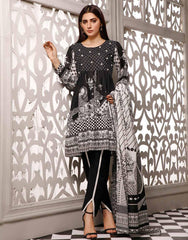 ZAVIYA BLACK &amp; WHITE PRINTS - 02