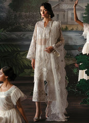 La Fuchsia By Afrozeh Embroidered Organza Suit Unstitched 3 Piece AF24L Laira - Festive Collection-