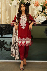 Sana Safinaz Luxury Muzlin Lawn Embroidered - 3B