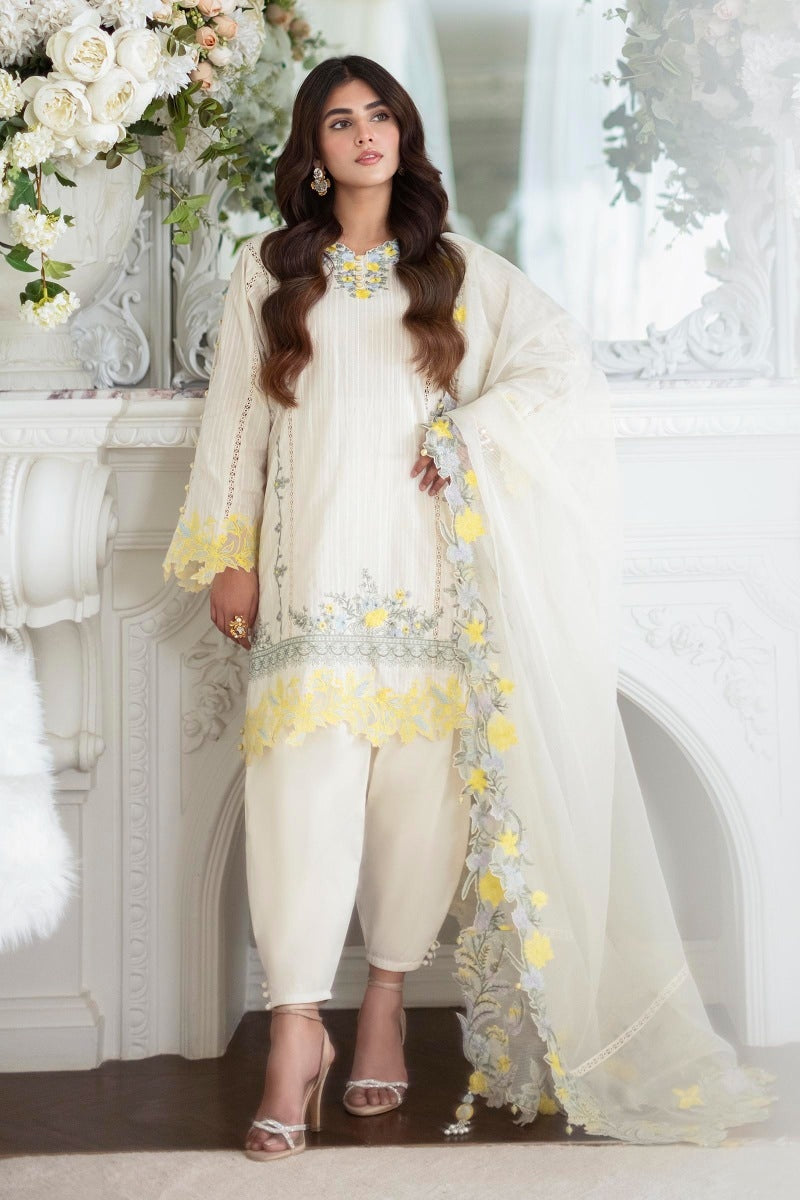 Sana Safinaz Luxury Muzlin Lawn Embroidered - 13A
