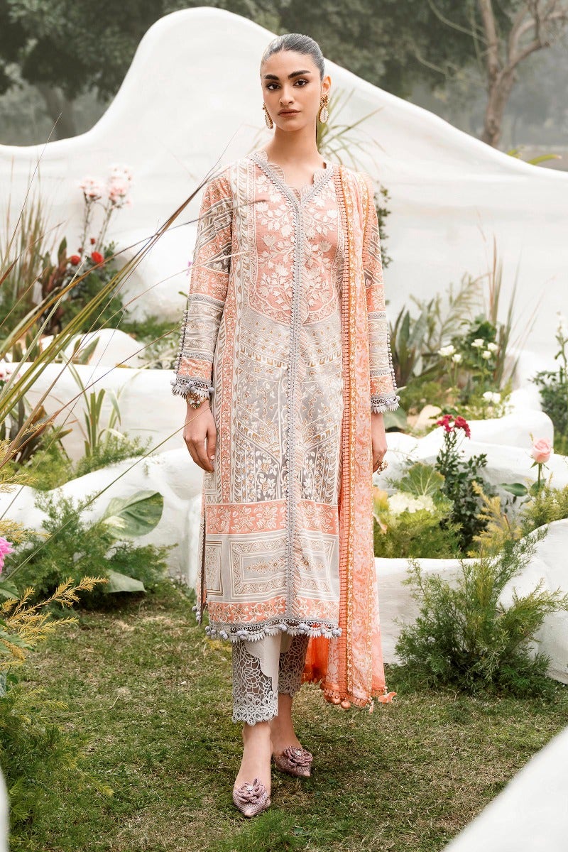 Sana Safinaz Luxury Muzlin Lawn Embroidered - 25A
