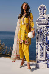 Sana Safinaz Luxury Muzlin Lawn Embroidered - 2A
