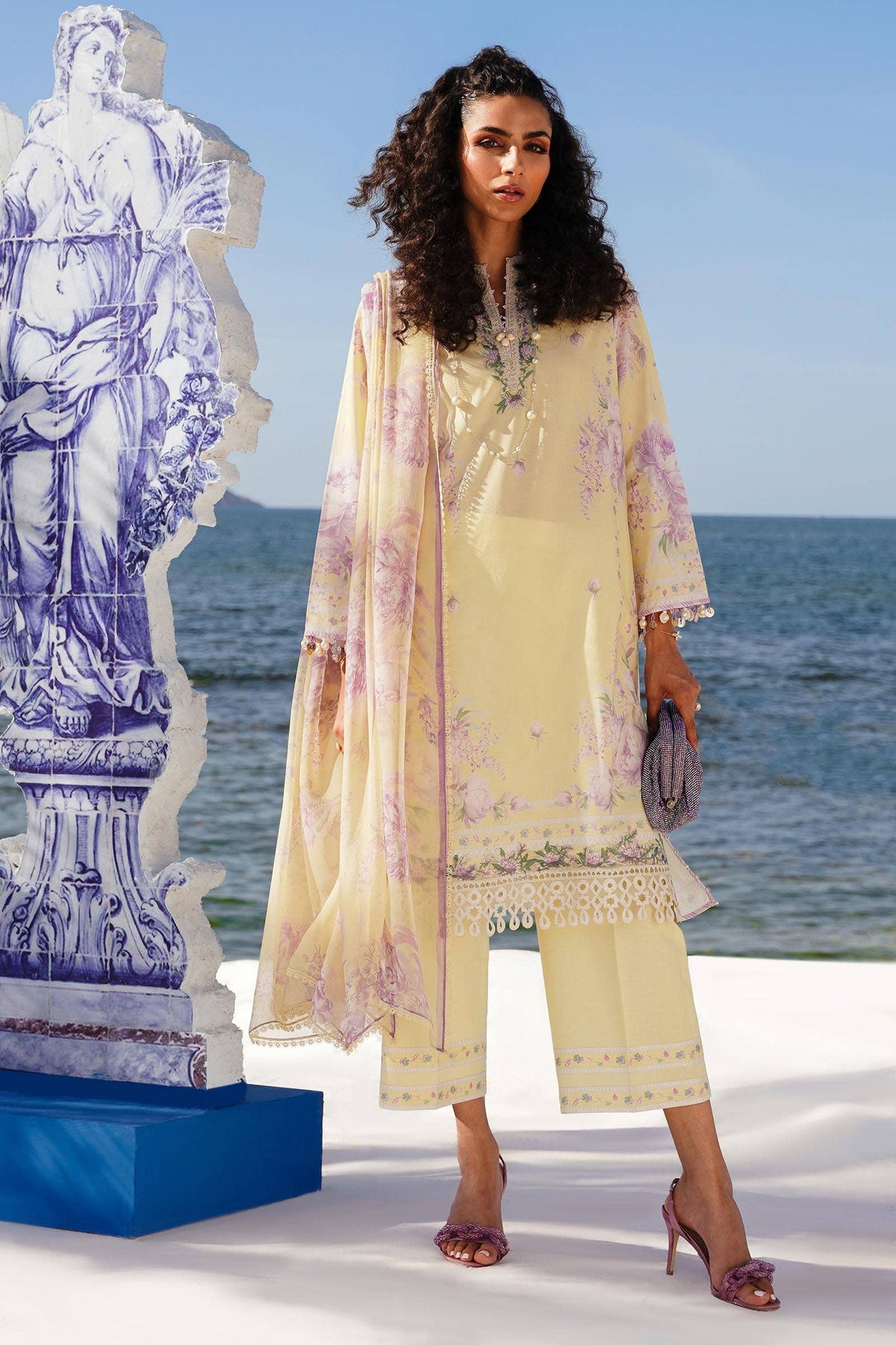 Sana Safinaz Luxury Muzlin Embroidered Lawn - 4B