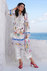 Sana Safinaz Luxury Muzlin Embroidered Lawn - 12A