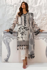 Sana Safinaz Luxury Muzlin Lawn Embroidered - M242-010B-CT-
