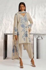 Sana Safinaz Luxury Muzlin Lawn Embroidered - M242-011A-CT