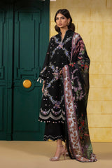 Sana Safinaz Luxury Muzlin Embroidered Lawn – M251-002B-3CS
