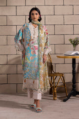 Sana Safinaz Luxury Muzlin Embroidered Lawn – M251-027B-3CS