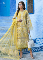 Maria B Embroidered Suits Unstitched 3 Piece MB25VL D-12A - Luxury Collection