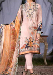 Maria by Zebaish Embroidered Karandi Unstitched 3 Piece Suit - 06