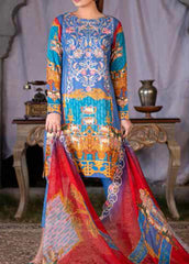 Maria by Zebaish Embroidered Karandi Unstitched 3 Piece Suit - 08