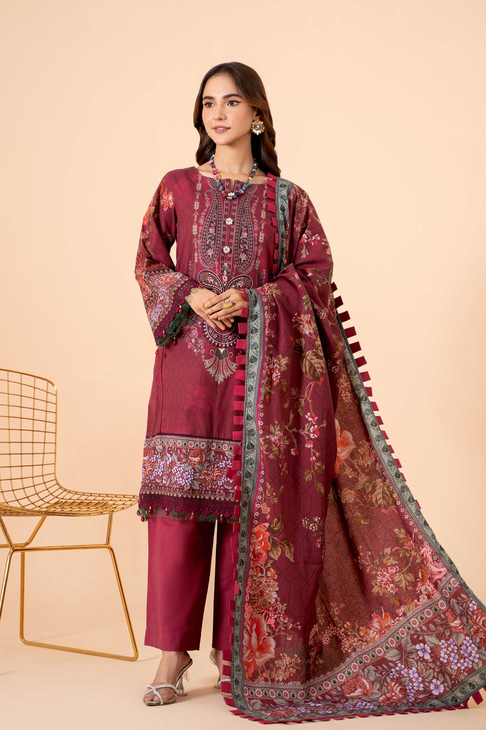 Mausummery Luxury Prints Winter Collection - Flora