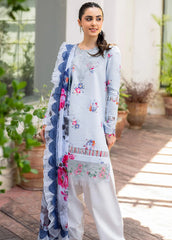 Meraki By Asifa and Nabeel Embroidered Lawn Suits Unstitched 3 Piece AN24M2 MK-03 Pankh - Summer Collection-