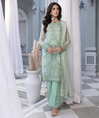 Merakish Luxury Chiffon Embroidered'23 - ST23-MK6 Oceania