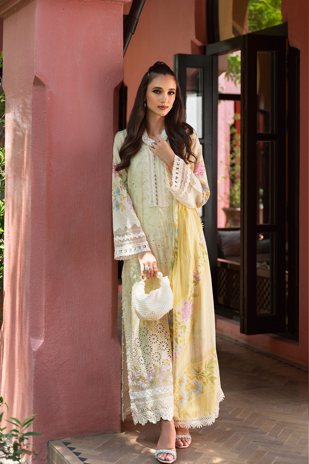 Saira Rizwan Embroidered Lawn Suits Unstitched Lawn SR24L2 D-05 Kate - Summer Collection