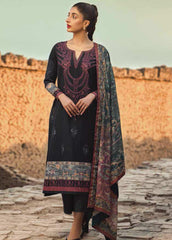 Mizaj By Tena Durrani Embroidered Dobby Suits Unstitched 3 Piece TD21M 12 Shale