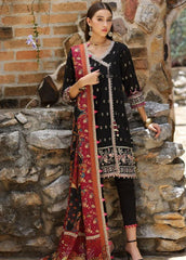 Noor By Saadia Asad Embroidered Karandi Suits Unstitched 3 Piece NSA23WS D9 - Winter Collection-