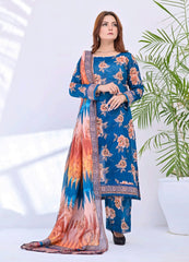 Kayseria Luxury Lawn Prints 3Pc Unstitched Collection - 01