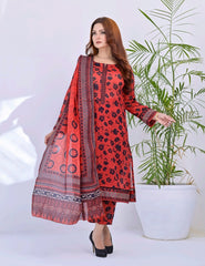 Kayseria Luxury Lawn Prints 3Pc Unstitched Collection - 02