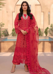 Rang Rasiya Embroidered Lawn Suits Unstitched 3 Piece RR23PE Carnelian - Eid Collection