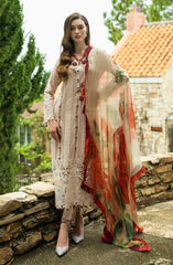 Flanerie by Roheenaz Embroidered Lawn Suit Unstitched 3 Piece RNZ25F Sophie RNZ-2B - Summer Collection