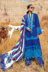 SANA SAFINAZ WINTER SHAWL - 3A
