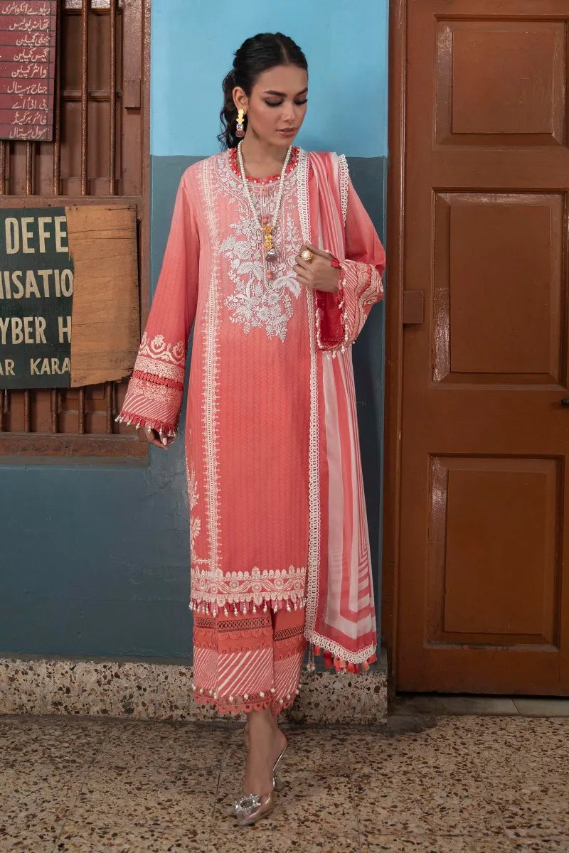 Sana Safinaz Luxury Muzlin Lawn Embroidered - 14A