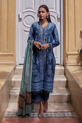 Sana Safinaz Luxury Muzlin Lawn Embroidered - M232-001B-CW