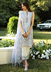 Sadaf Fawad Khan Embroidered Lawn Suits Unstitched 3 Piece SDF25S D-4A Bloom - Summer Collection