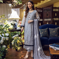 Sonia Umer - Gul-E-Bulbul – Embroidered Silk Net Unstitched 3Pc Suit