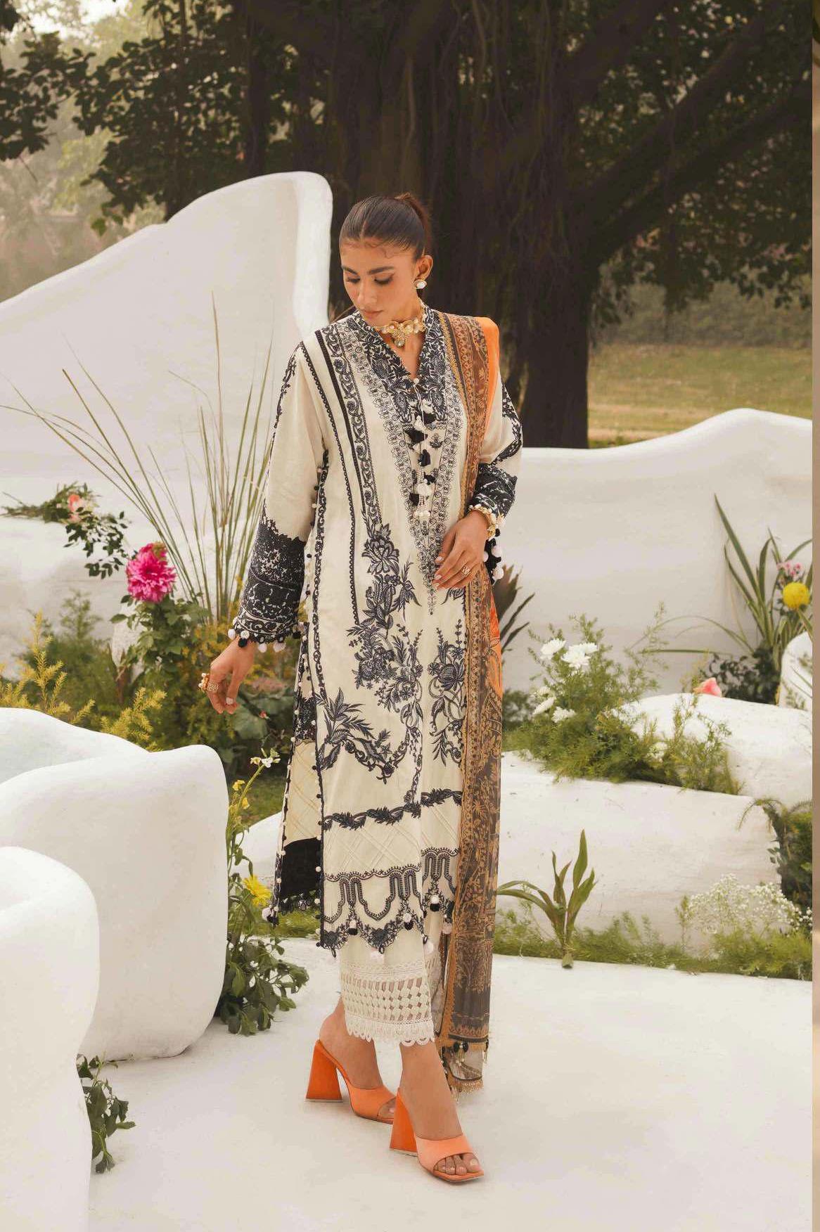 Sana Safinaz Muzlin Summer'23 - M232-015A-CV