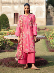 Deyar - Rumi Luxury Unstitched Embroidered Lawn 3 Piece Suit - Sukhan – Summer Collection