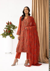 Khoobsurat - Vantage Embroidered Swiss Lawn Suits Unstitched 3 Piece KSV25 V-04– Luxury Collection
