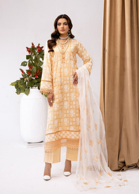 Khoobsurat - Vantage Embroidered Swiss Lawn Suits Unstitched 3 Piece KSV25 V-05– Luxury Collection