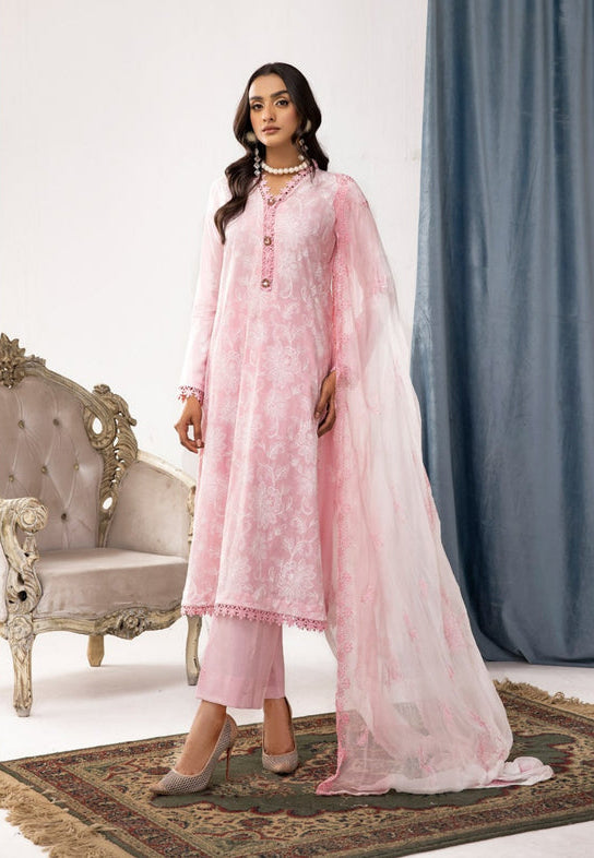 Khoobsurat - Vantage Embroidered Swiss Lawn Suits Unstitched 3 Piece KSV25 V-07– Luxury Collection