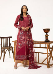 Khoobsurat - Vantage Embroidered Swiss Lawn Suits Unstitched 3 Piece KSV25 V-01– Luxury Collection