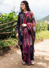Zara Shahjahan Embroidered Linen Suits Unstitched 3 Piece ZS22WS Mehrnaz - Winter Collection